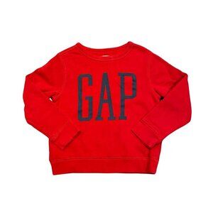 Baby Gap Boy's Toddler Red Crewneck Sweatshirt - Size 5 years - Like New!